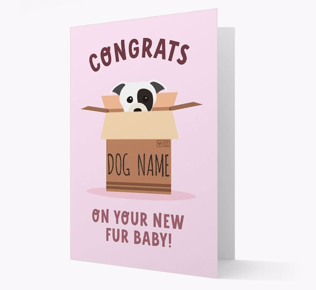 Congrats On Your New Fur Baby: Personalized {breedFullName} Card